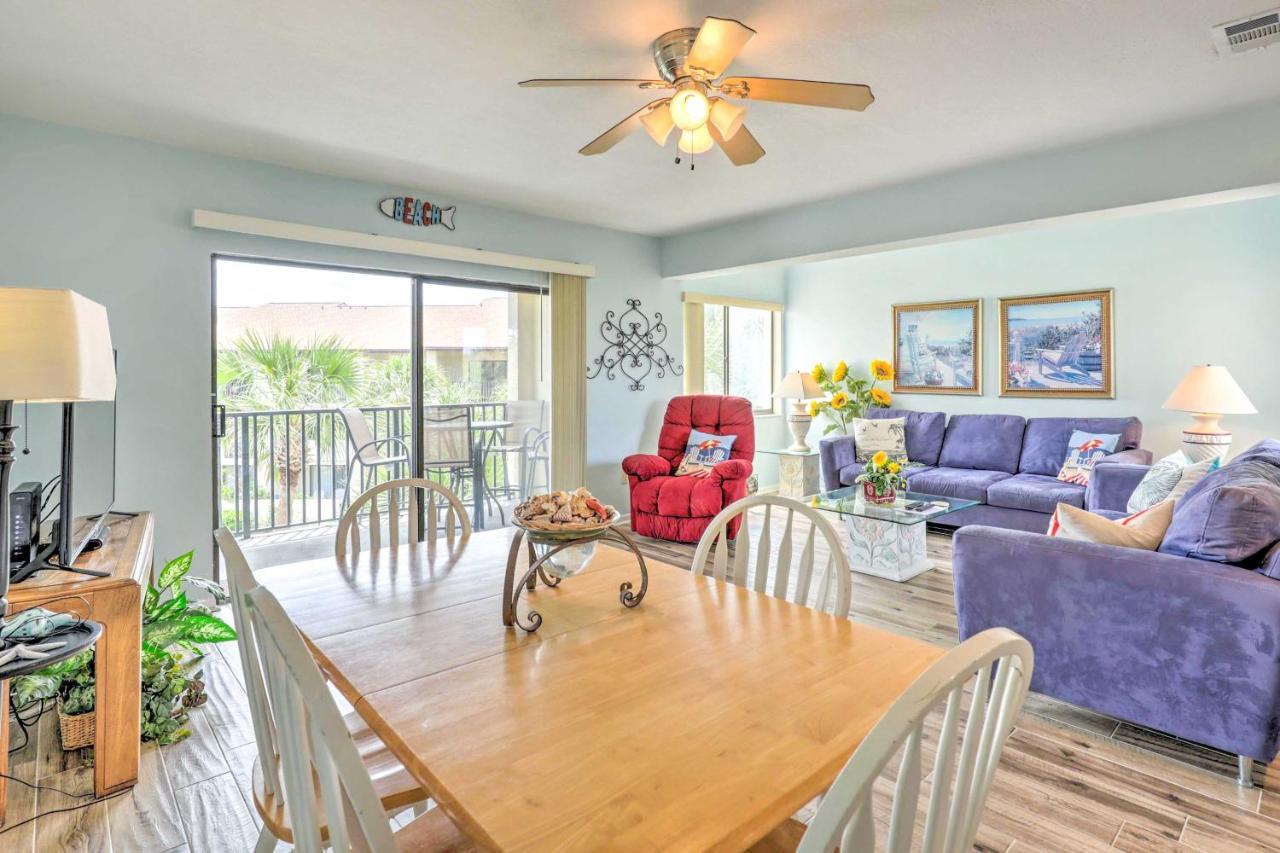 Beachside St Augustine Resort Condo, 6 Mi To Dtwn! Coquina Gables Экстерьер фото
